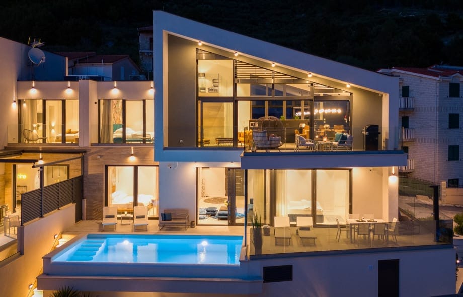 Villa Flower in Jesenice, Dalmatien