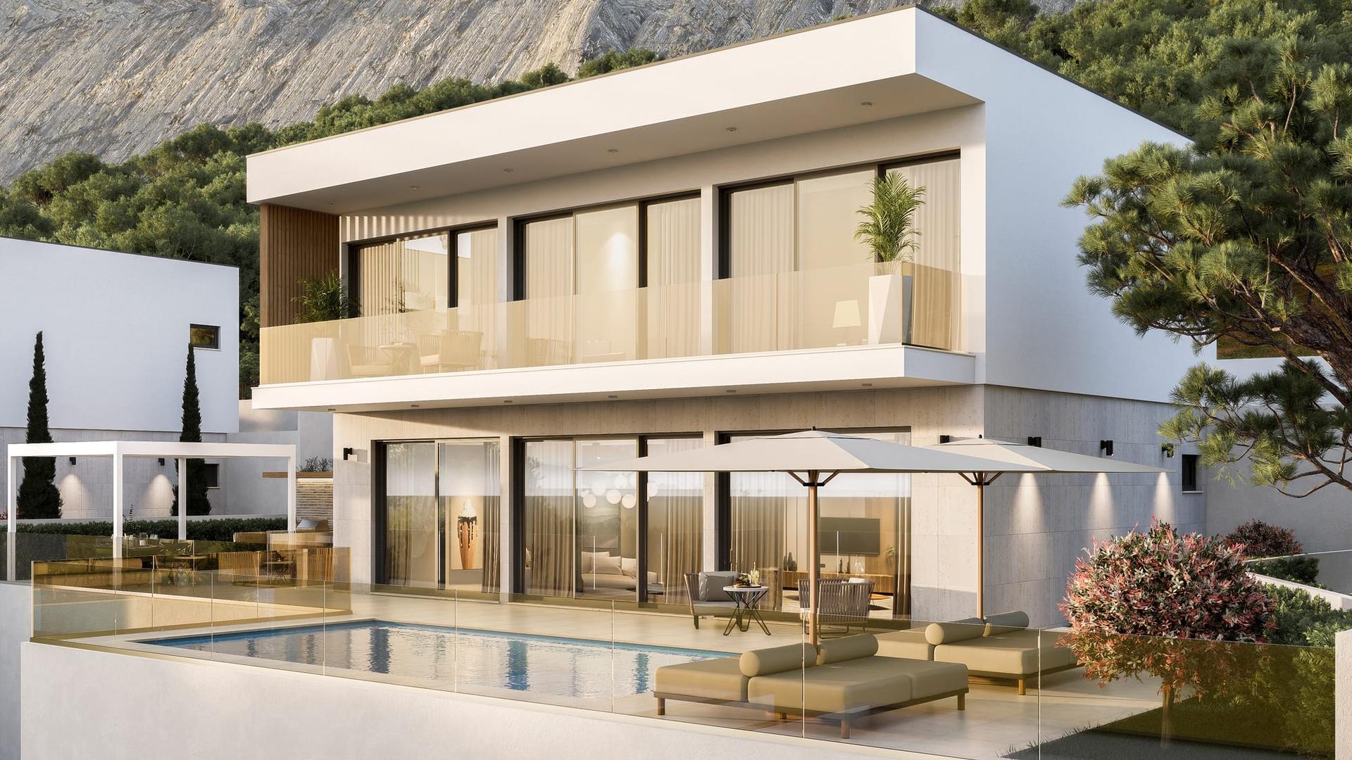 Villa Ventus in Jesenice, Dalmatien